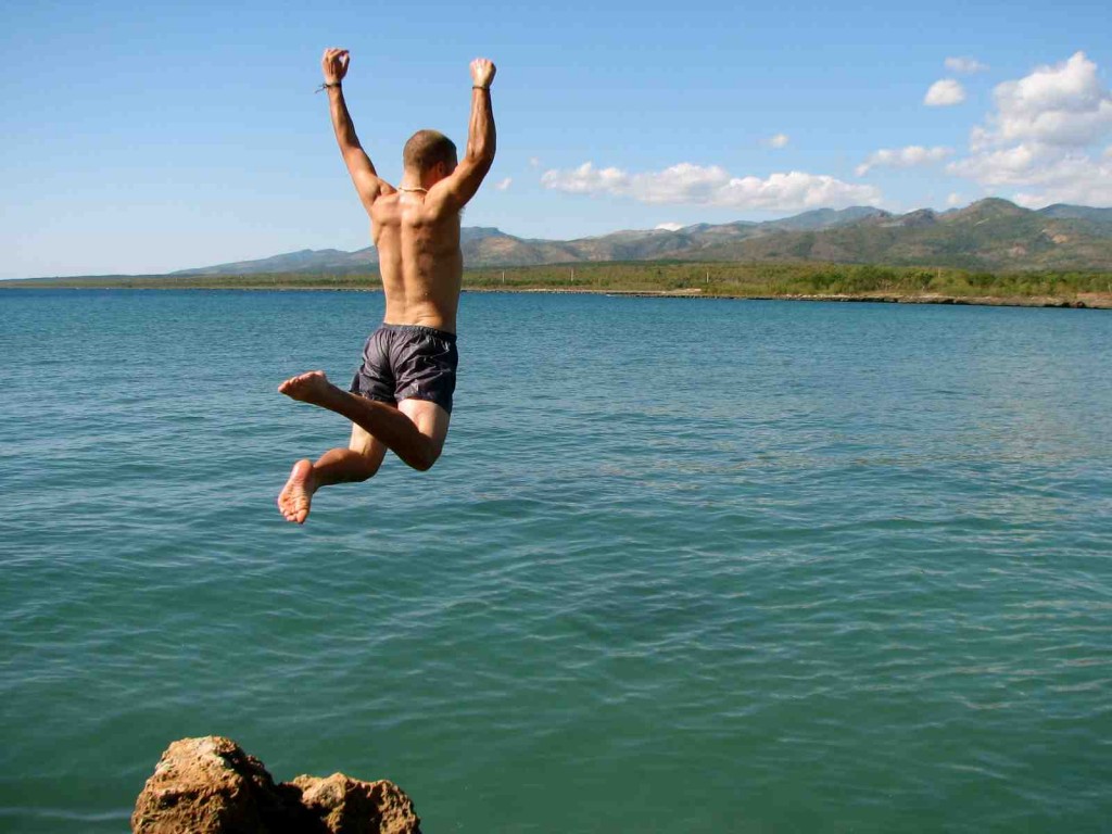 Flying in Cuba 