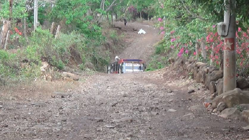 Roads on The Island of Ometepe
