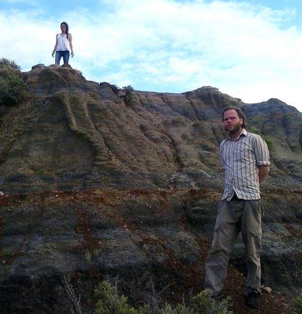 Hek and Julianne in the ND Badlands
