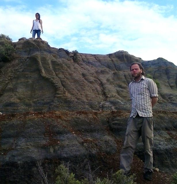 Hek and Julianne in the ND Badlands