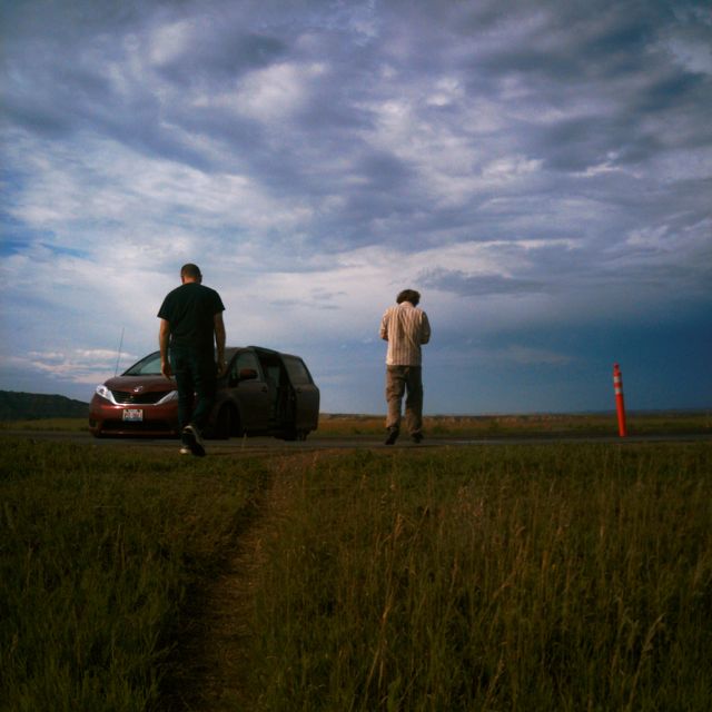 Hek and Tom in Medora