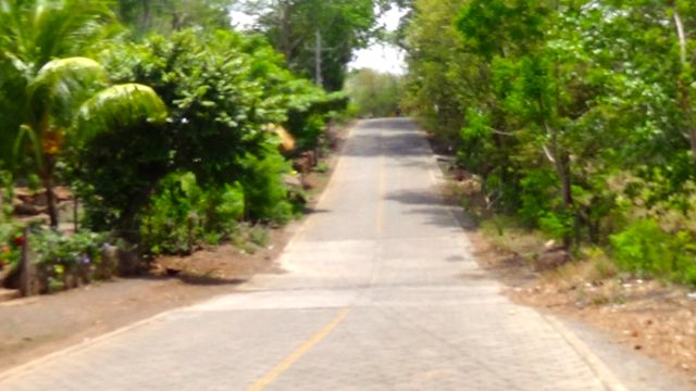 Road in Ometepe