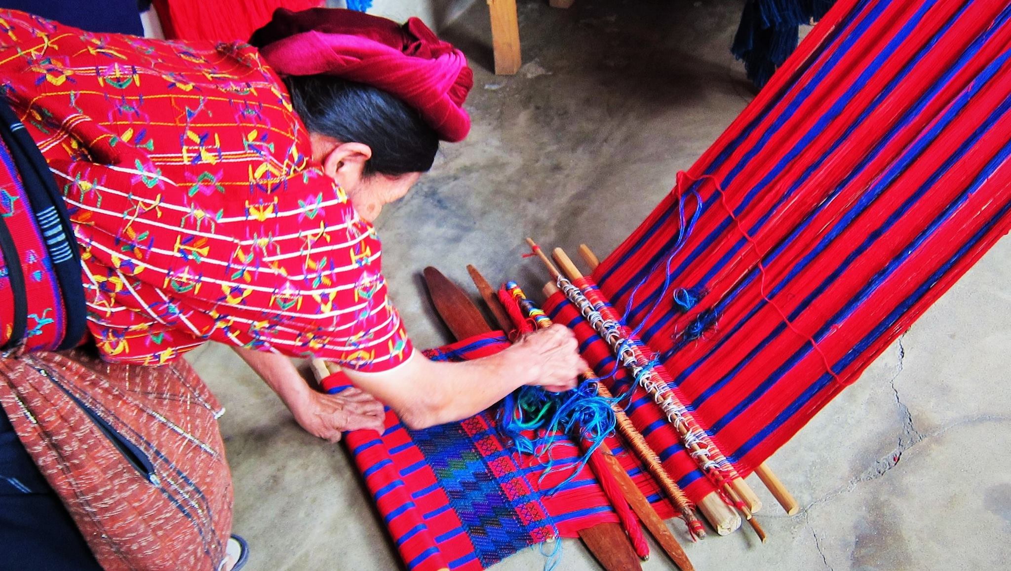 Guatemalan Woman Textiles