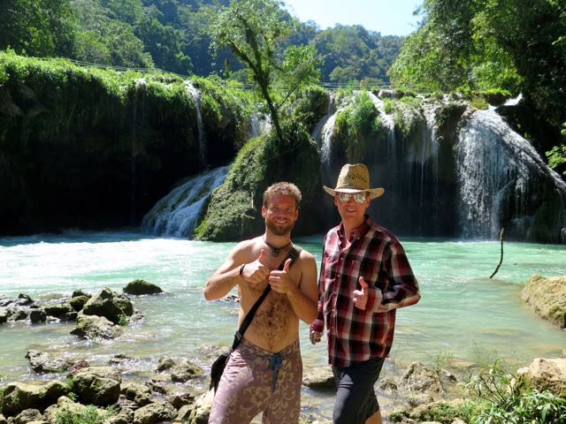 Matt and Luke Semuc Champey Adventure