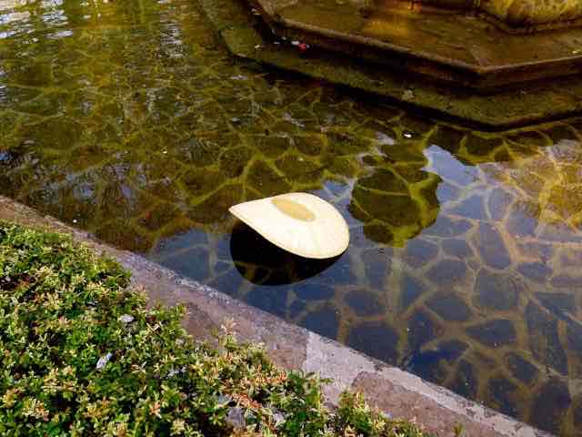 Sombrero in Fountain Guatemala