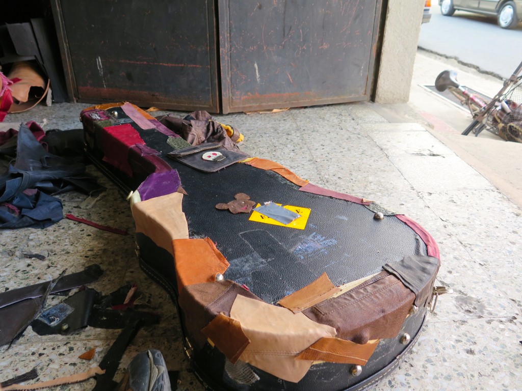 If you or someone you know is thinking of throwing out an old guitar case, remember, there's always hope. 