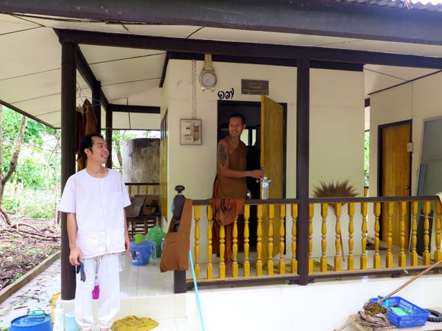 Buddhist Monk and Novice Thailand