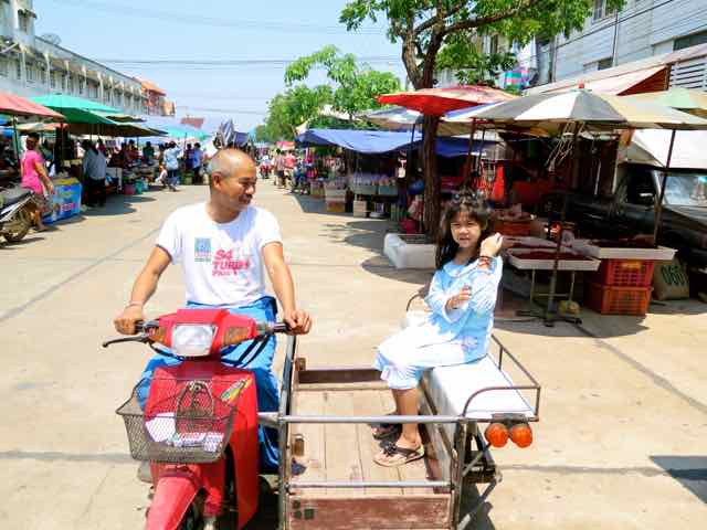 Opp and Daughter on Motorbike